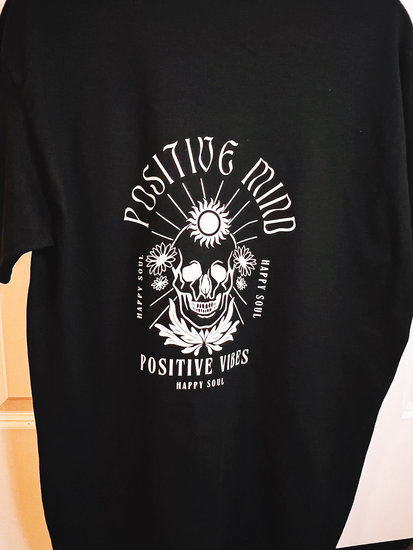 Positive Mind Skull T-Shirt